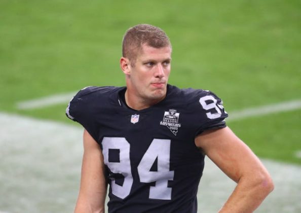 Las Vegas Raiders’ Carl Nassib comes out as first openly gay active NFL ...