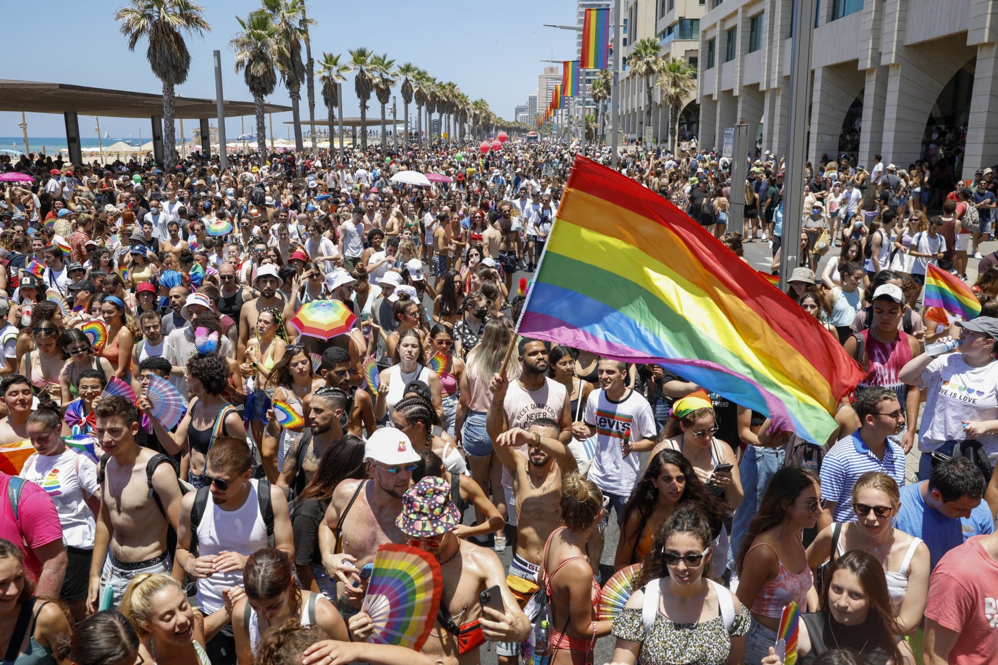 Tens of thousands attend Pride parade in Israel’s Tel Aviv The
