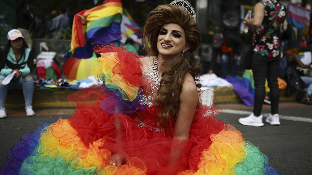 Thousands march in Bogotá gay pride celebration Euronews LGBTQ