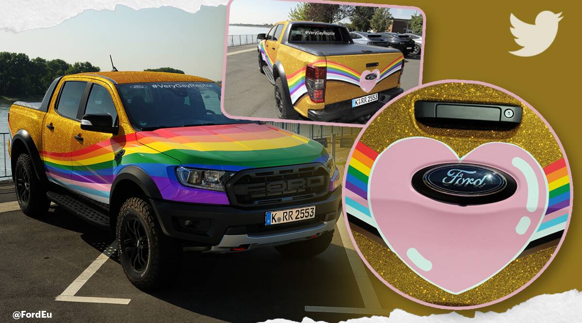 ‘Colour me Gay!’ The story behind Ford’s embellished Golden Rainbow truck The Indian Express