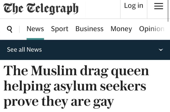 The Muslim drag queen helping asylum seekers prove they are gay - The Telegraph