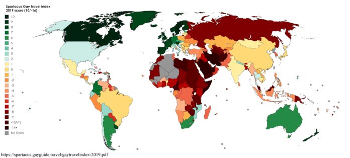 The UK plummets on the Spartacus Gay Travel Index - Yahoo Lifestyle UK